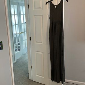 Jersey Maxi dress with pockets